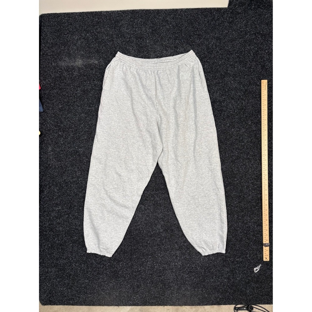 Vintage Starter Gray Heather Sweatpants Mens Large Embroidered Logo Joggers 90s